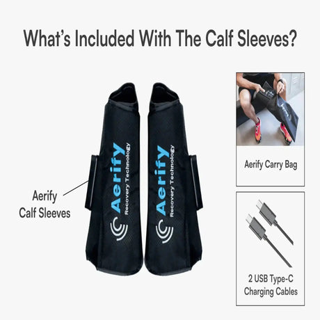 Aerify Recovery Fly Air Compression Massage and Heating Device for Calves Aerify Recovery Air Compression and Heating Device for Calves