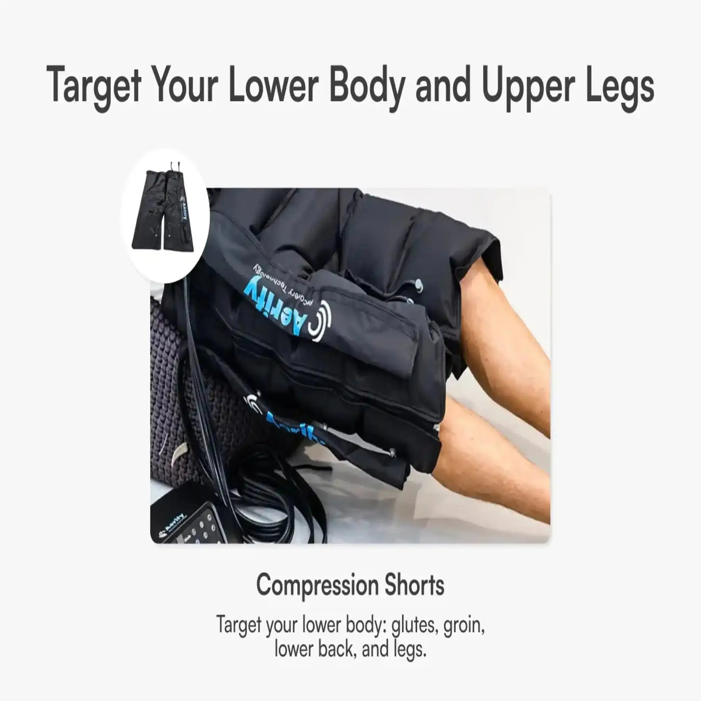 Aerify Recovery Lite Compression Boots Aerify Recovery