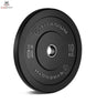 BP10 Olympische Bumper Plate Schwarz 10 KG Titanium Strength