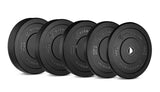 BP20 Olympische Bumper Plate Schwarz 20 KG Titanium Strength
