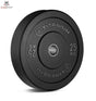 BP25 Olympische Bumper Plate Schwarz 25 KG Titanium Strength
