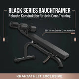 Bauchtrainer Verstellbar Black Series – Titanium Strength Titanium Strength Aparatos de musculación