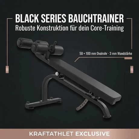 Bauchtrainer Verstellbar Black Series – Titanium Strength Titanium Strength Aparatos de musculación