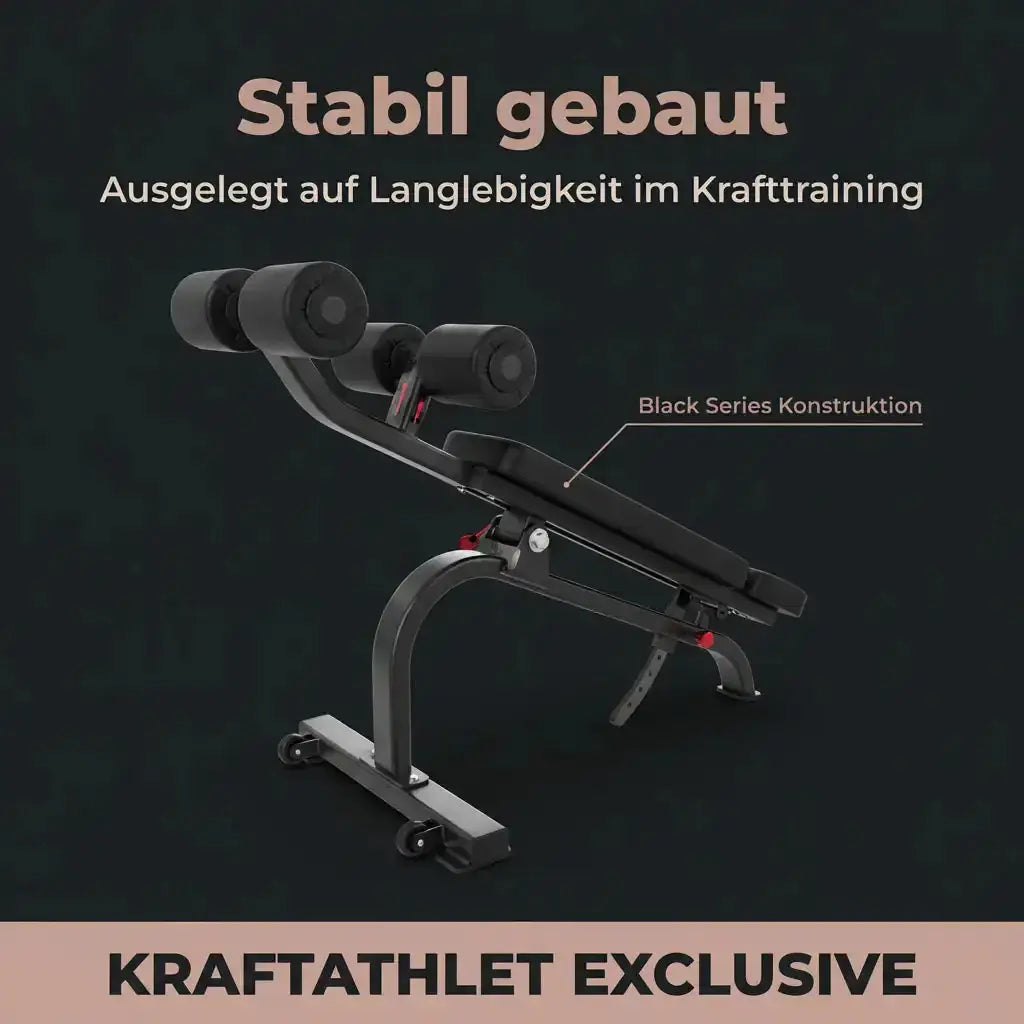 Bauchtrainer Verstellbar Black Series – Titanium Strength Titanium Strength Aparatos de musculación