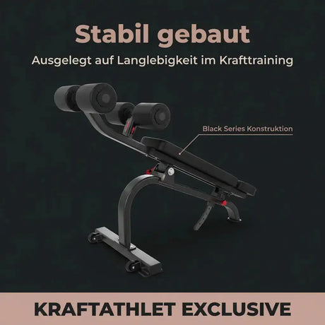 Bauchtrainer Verstellbar Black Series – Titanium Strength Titanium Strength Aparatos de musculación