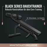 Bauchtrainer Verstellbar Black Series – Titanium Strength Titanium Strength Aparatos de musculación