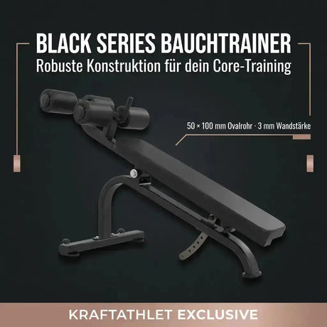 Bauchtrainer Verstellbar Black Series – Titanium Strength Titanium Strength Aparatos de musculación