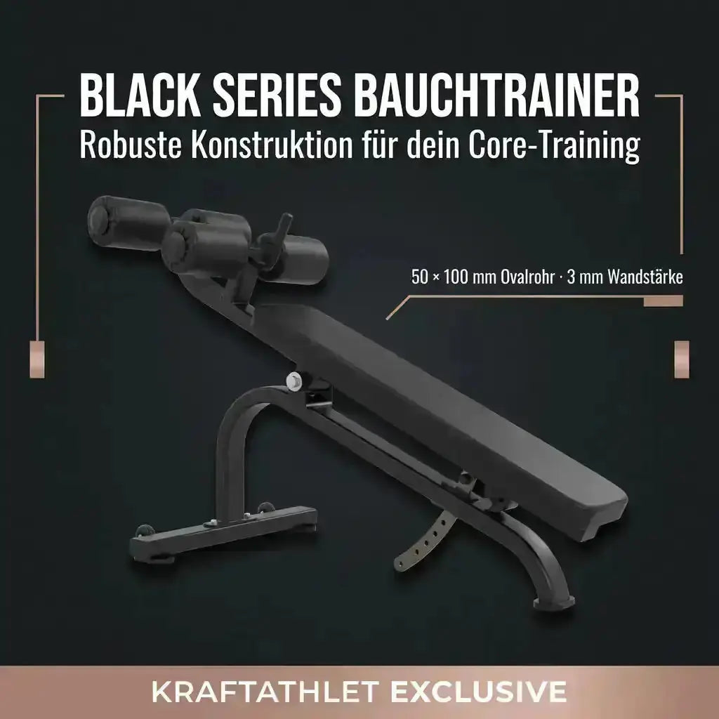 Bauchtrainer Verstellbar Black Series – Titanium Strength Titanium Strength Aparatos de musculación