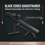 Bauchtrainer Verstellbar Black Series – Titanium Strength Titanium Strength Aparatos de musculación