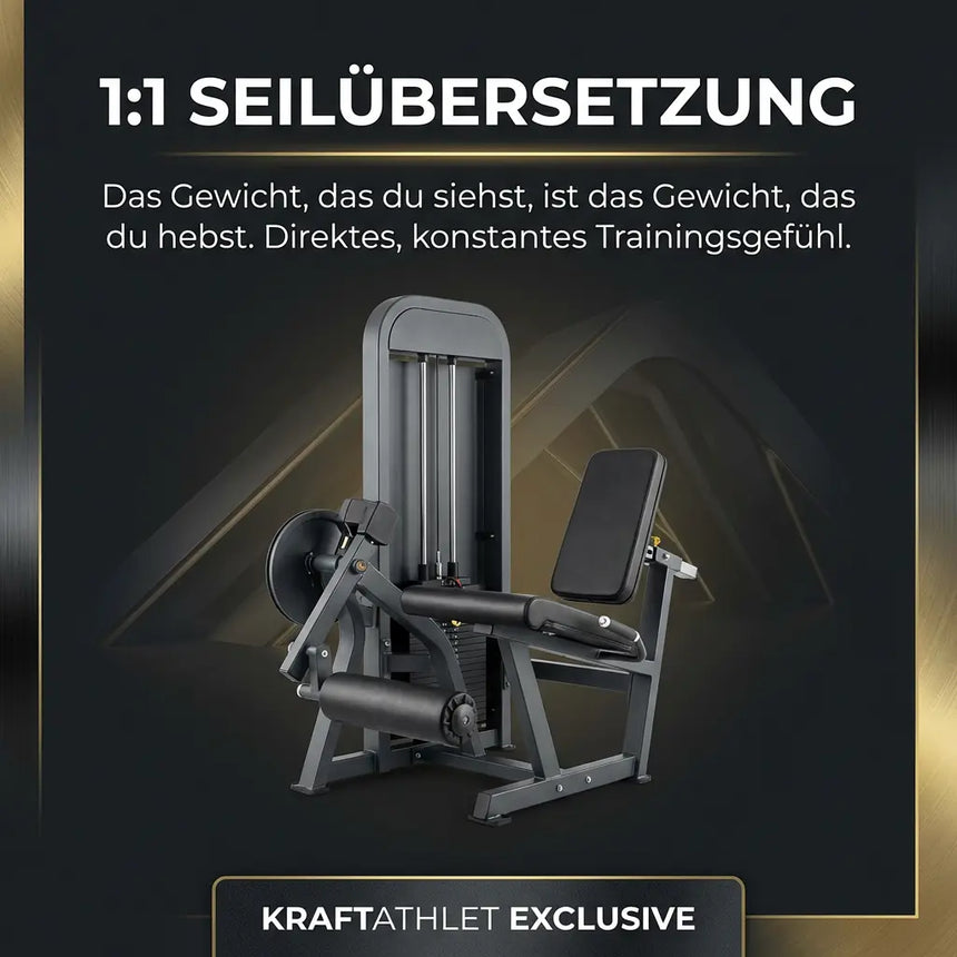 Bein-Curl- und Beinstreckmaschine – Elite Series Titanium Strength