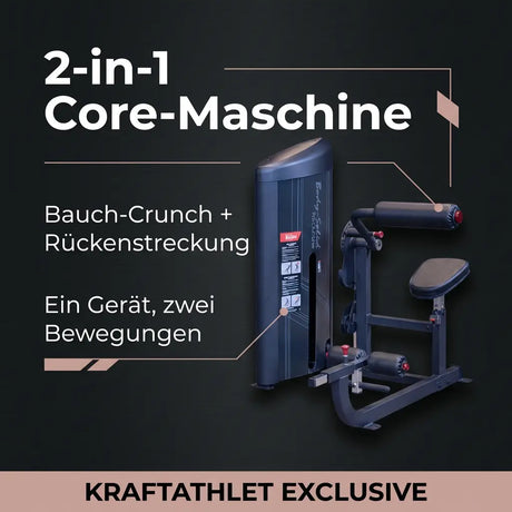 Body-Solid Series II Ab & Back Machine – Effektives Core-Training für Bauch und Rücken Bodysolid Abs Training Machines