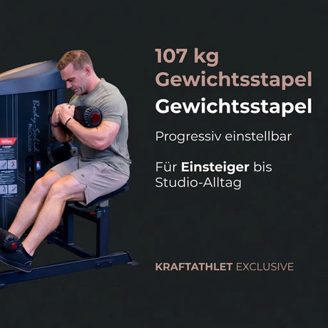 Body-Solid Series II Ab & Back Machine – Effektives Core-Training für Bauch und Rücken Bodysolid Abs Training Machines
