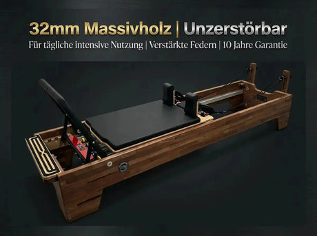 Body & Exercise Reformer Studio P001 – Premium Pilates Studio-Reformer (Made in Italy, Tower-kompatibel) Body Exercise Pilates Pilates Reformer