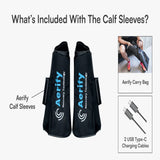 Aerify Recovery Fly Air Compression Massage and Heating Device for Calves Aerify Recovery Air Compression and Heating Device for Calves