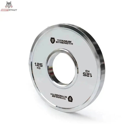 Chromierte Olympische Hantelscheiben – Powerlifting Discs Titanium Strength