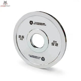 Chromierte Olympische Hantelscheiben – Powerlifting Discs Titanium Strength