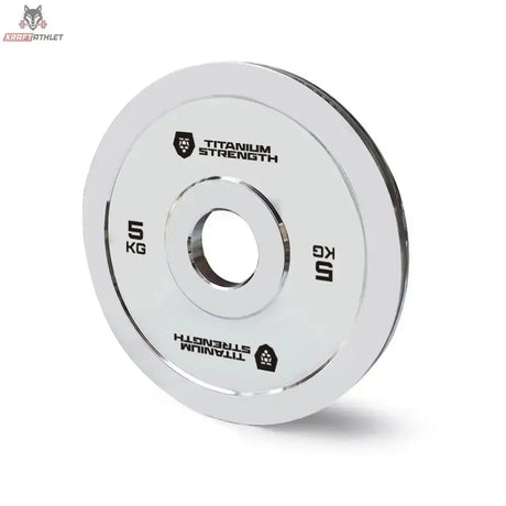 Chromierte Olympische Hantelscheiben – Powerlifting Discs Titanium Strength