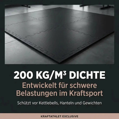 Cross-Training Puzzle-Matte – EVA-Schaum Steckboden für Fitness Sportcom