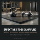 Cross-Training Puzzle-Matte – EVA-Schaum Steckboden für Fitness Sportcom