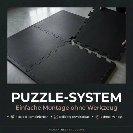 Cross-Training Puzzle-Matte – EVA-Schaum Steckboden für Fitness Sportcom