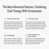 Aerify Recovery Aerify Cryoboots Set + Thinsulated Carry On Bag Aerify Recovery Cryotherapy Compression System
