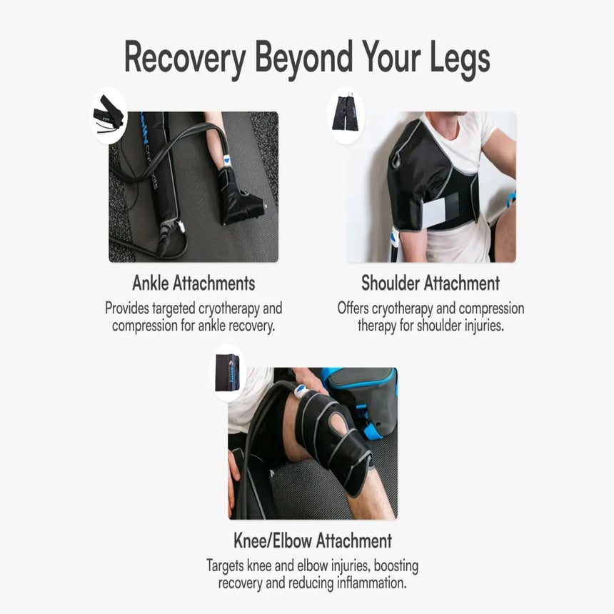 Aerify Recovery Aerify Cryoboots Set + Thinsulated Carry On Bag Aerify Recovery Cryotherapy Compression System