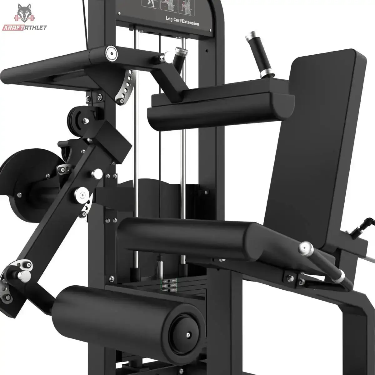 Dual Beinbeuger Sitzend &amp; Beinstrecker Premium Titanium Strength Elite Series