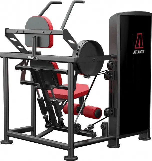 Dual Seated Crunch Bauchmaschine – Atlantis (Ansicht 3)