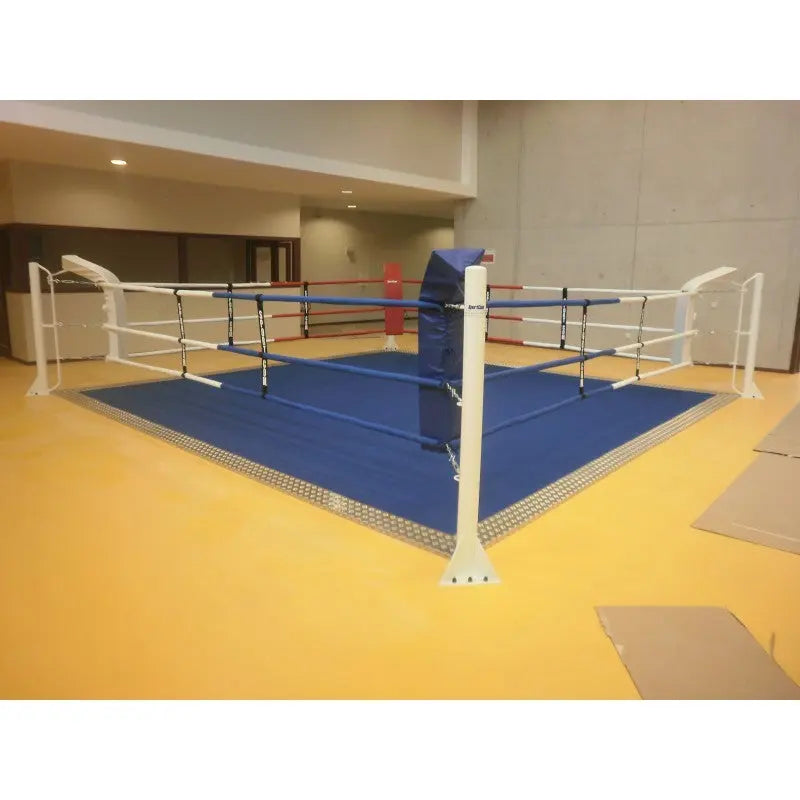 Ecofix Bodenmontage-Boxring mit Aluminiumrahmen SportCom Boxring