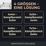 Ecofix Bodenmontierter Boxring – Professioneller Gym-Boxring Sportcom