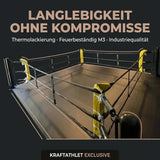 Ecofix Bodenmontierter Boxring – Professioneller Gym-Boxring Sportcom