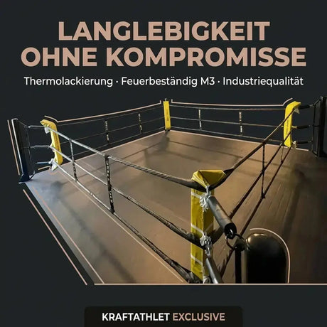 Ecofix Bodenmontierter Boxring – Professioneller Gym-Boxring Sportcom