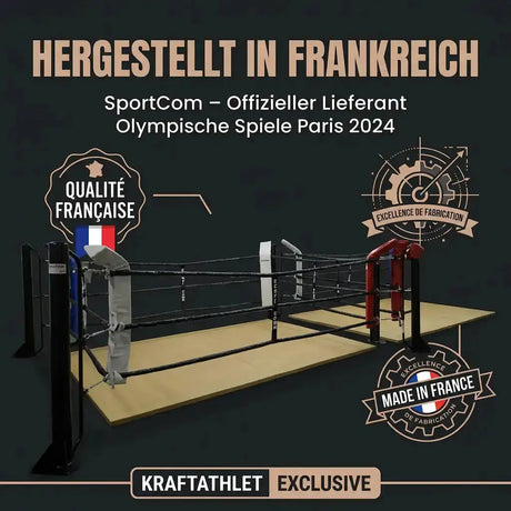 Ecofix Bodenmontierter Boxring – Professioneller Gym-Boxring Sportcom