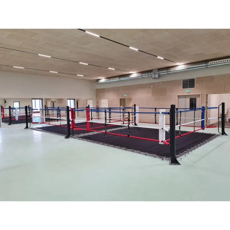 Ecofix Doppel-Boxring mit Aluminiumrahmen SportCom Boxring