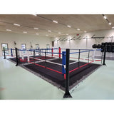 Ecofix Doppel-Boxring mit Aluminiumrahmen SportCom Boxring