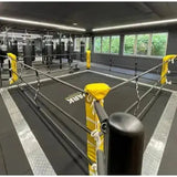Ecofix bodenmontierter Boxring mit Aluminiumrahmen – Professioneller Ring für Fitnessstudios Sportcom