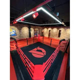 Ecofix bodenmontierter Boxring mit Aluminiumrahmen – Professioneller Ring für Fitnessstudios Sportcom