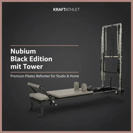 Elina Nubium Black Edition Tower – Premium Pilates Reformer Elina Pilates Pilates Reformer