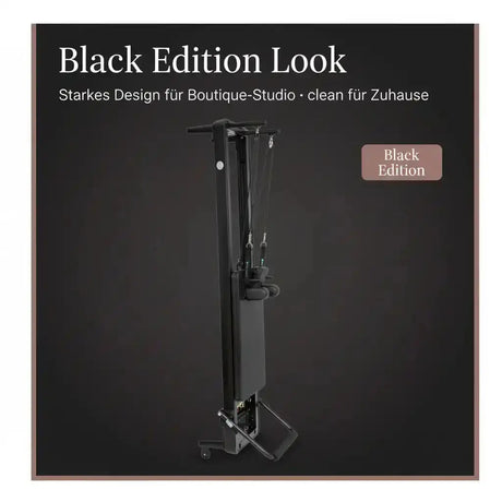Elina Nubium Black Edition Tower – Premium Pilates Reformer Elina Pilates Pilates Reformer