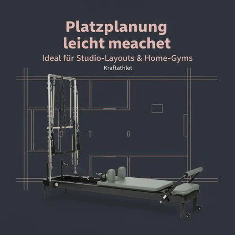 Elina Nubium Black Edition Tower – Premium Pilates Reformer Elina Pilates Pilates Reformer
