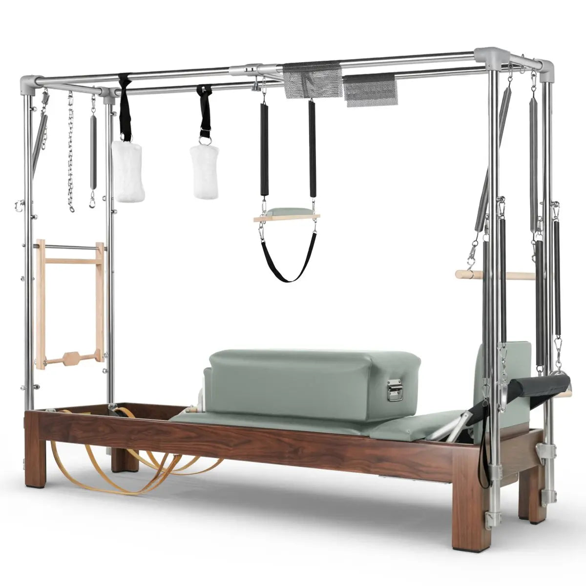 Elina Pilates Cadillac Reformer Dunkelholz Elina Pilates Pilates Reformer