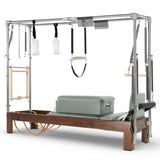 Elina Pilates Cadillac Reformer Dunkelholz Elina Pilates Pilates Reformer