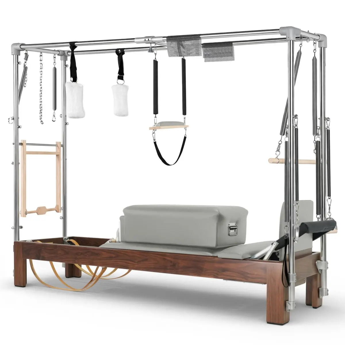 Elina Pilates Cadillac Reformer Dunkelholz Elina Pilates Pilates Reformer