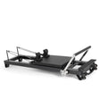 Elina Pilates HL2 Reformer aus eloxiertem Aluminium, Schrägansicht