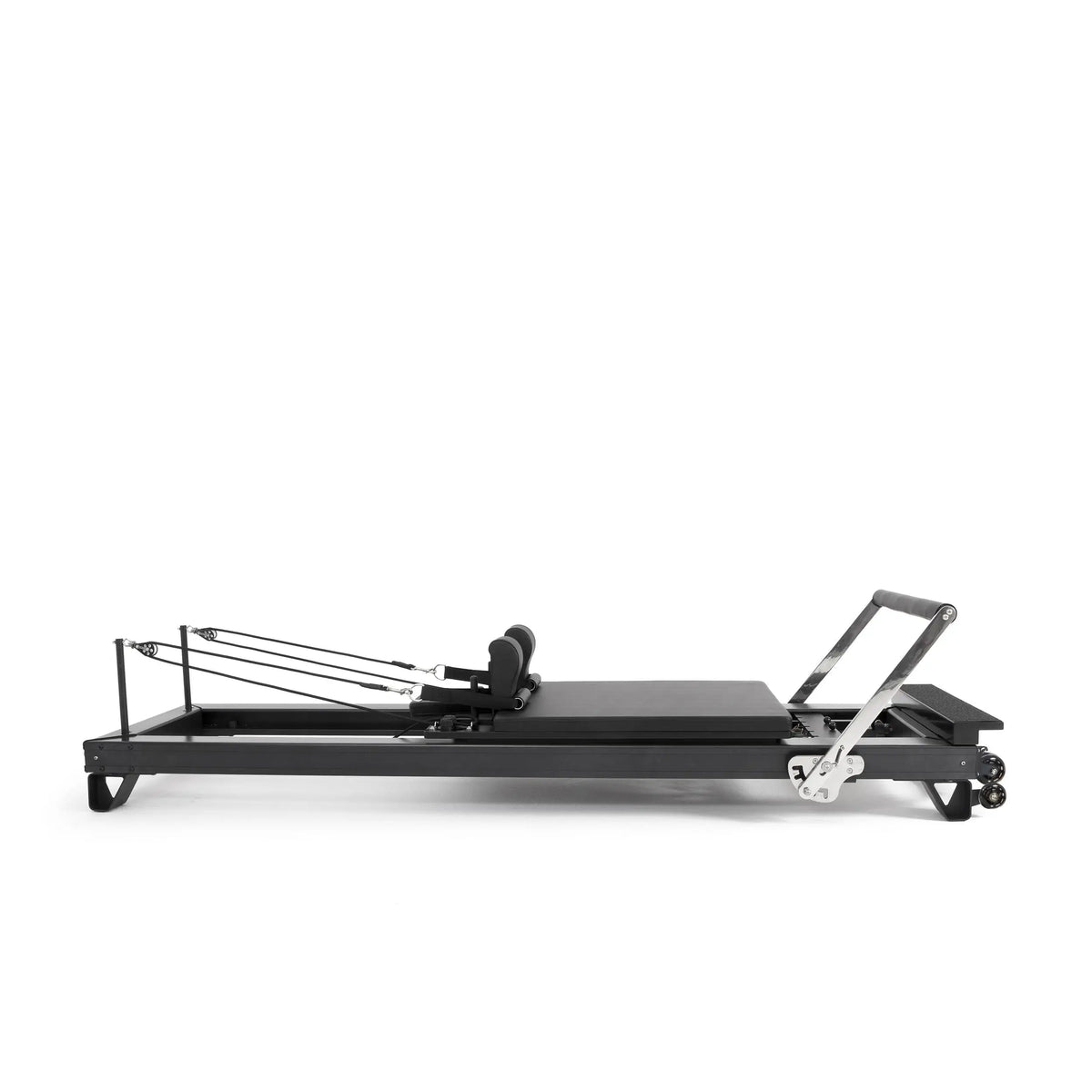 Elina Pilates HL2 Reformer aus eloxiertem Aluminium, Seitenansicht