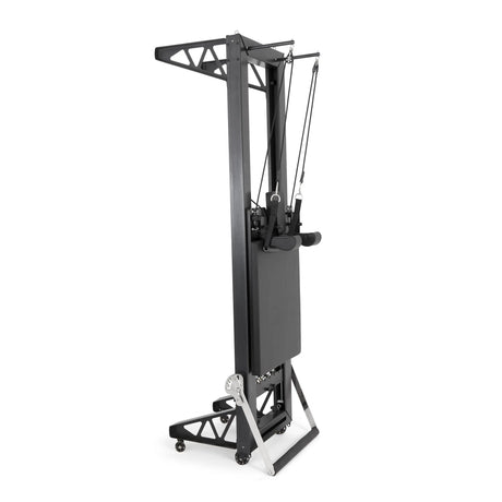 Elina Pilates HL4 Reformer aus eloxiertem Aluminium, Seitenansicht