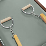 Elina Pilates Reformer Cadillac Klassisch Dunkles Holz – Nahaufnahme