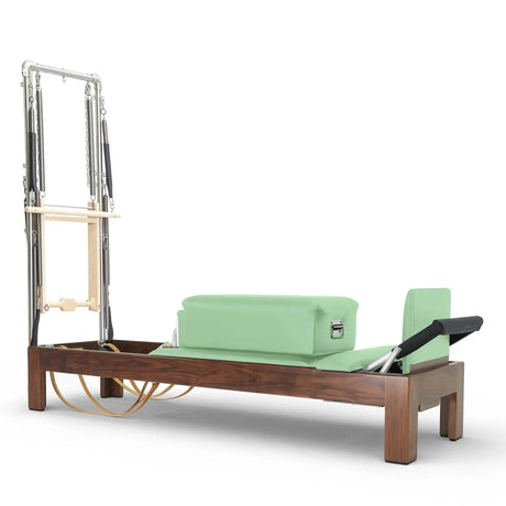 Elina Pilates Reformer Klassisch Dunkles Holz mit Tower – Ansicht 17