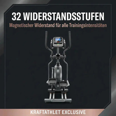 Elliptisches Profi-Fahrrad CT1100 By Shua Pro Series Titanium Strength Máquinas de cardio
