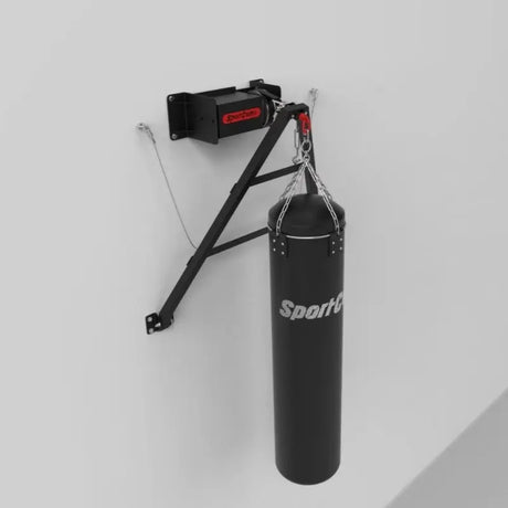 Faltbare Halterung mit elektrischer Motorwinde SportCom Sandsackhalterung